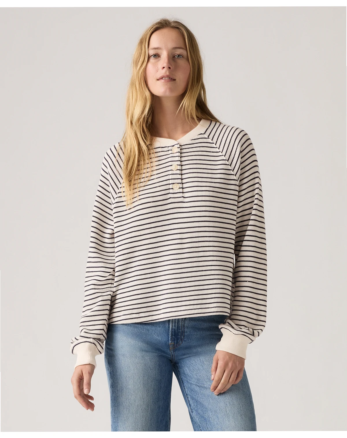 Women's Lassen Henley Long Sleeve Top