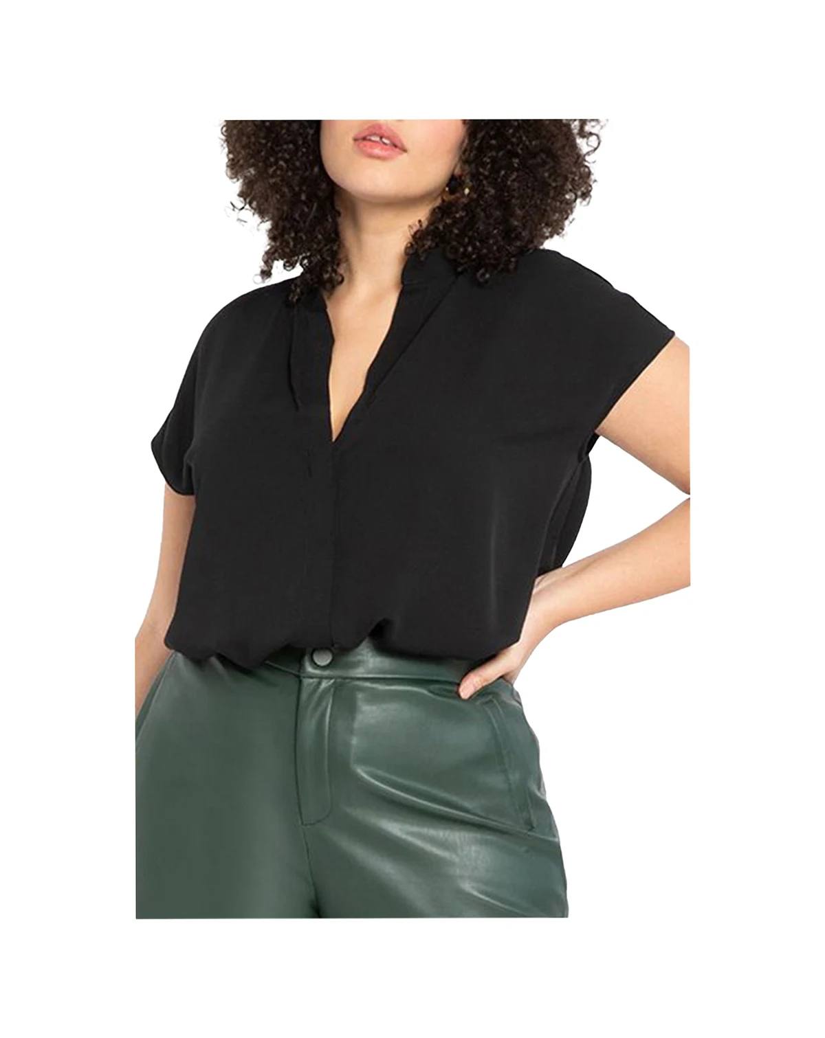 Women's Notch Collar Blouse