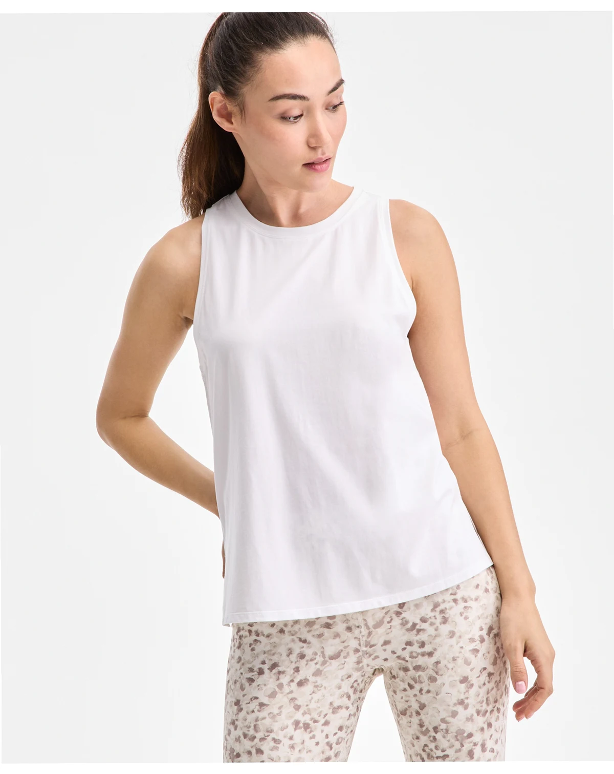 Women's Essential Cotton Tank Top, Exclusively at Macy's