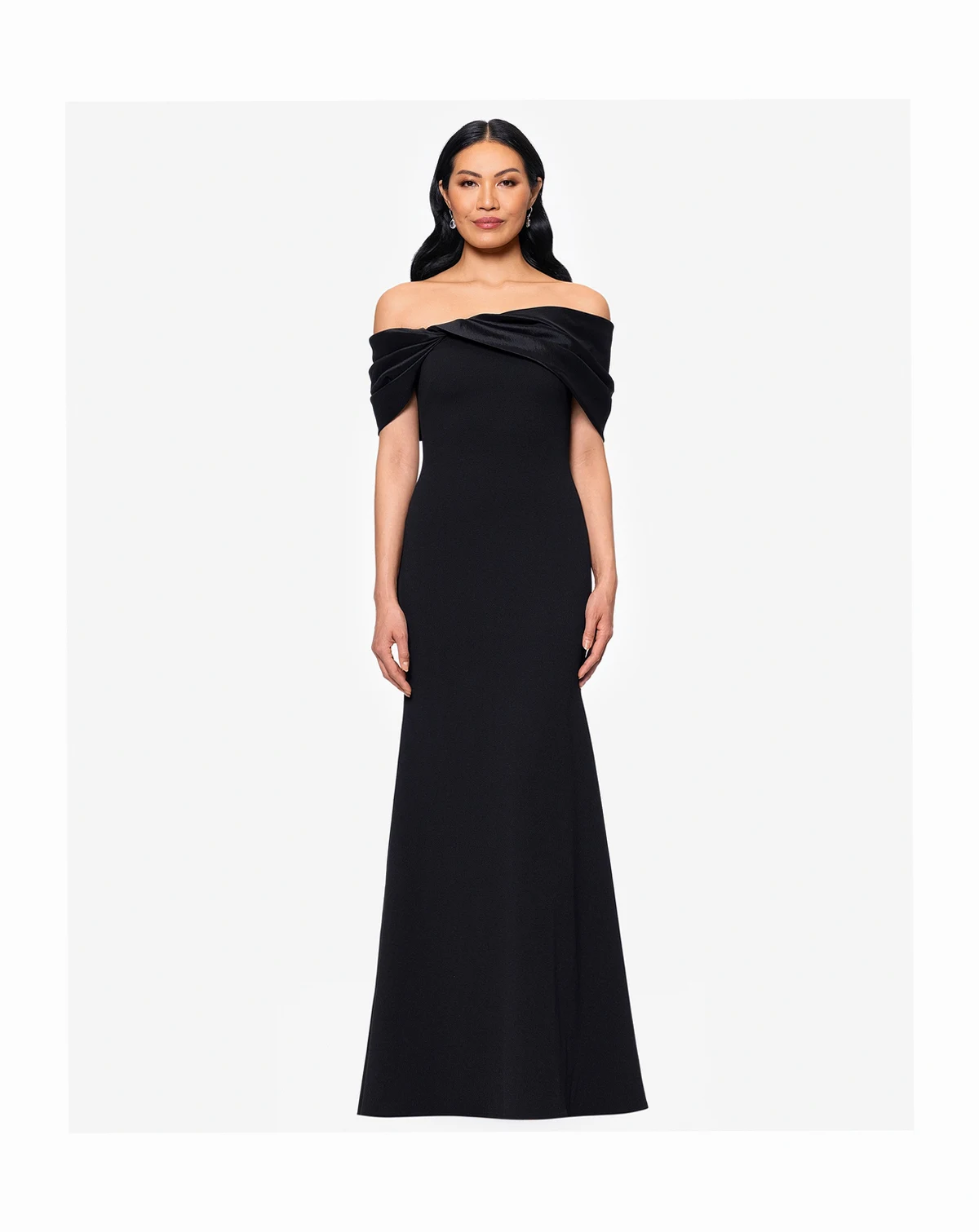 Women's Long Off-the-Shoulder Dress