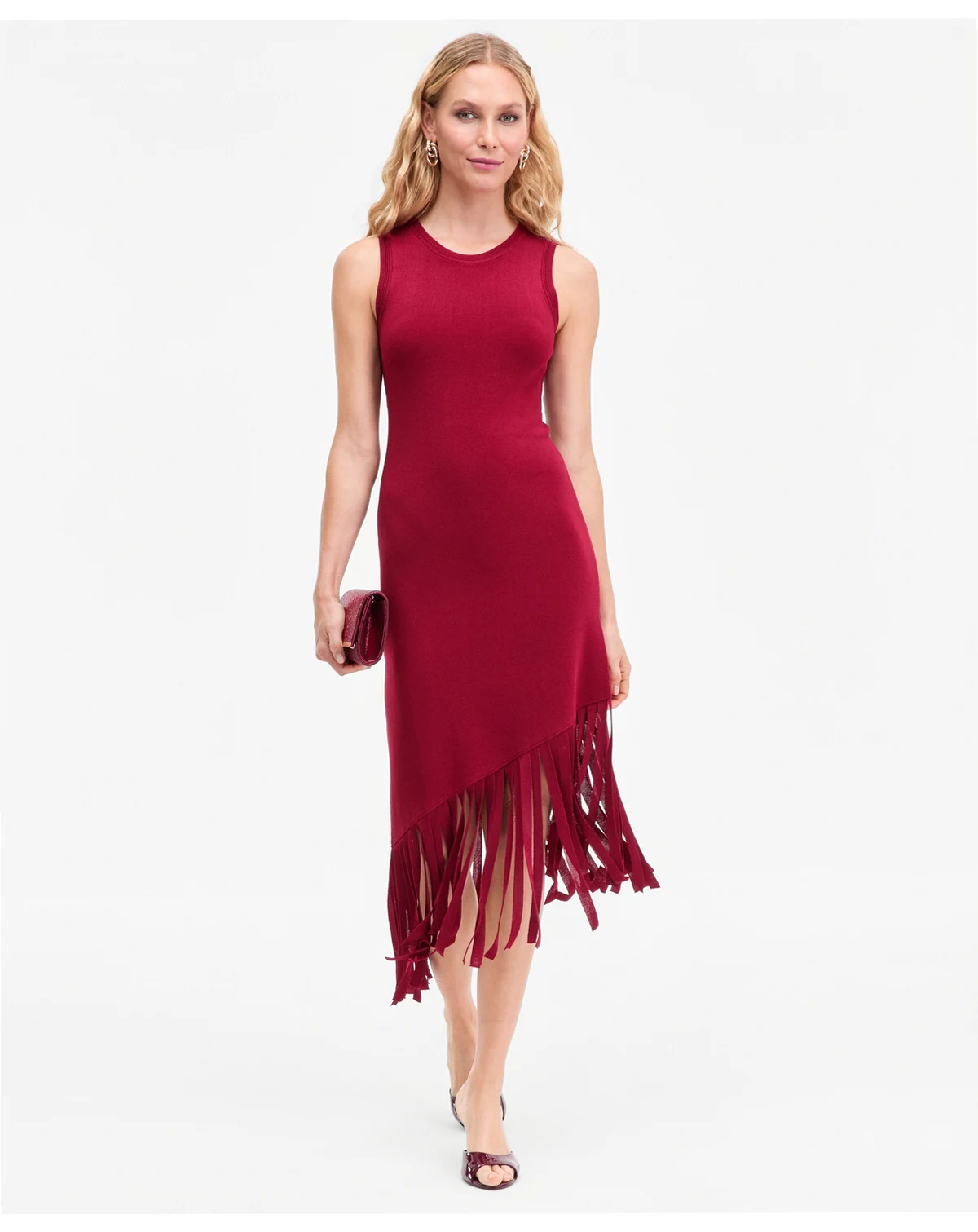 Women's Asymmetrical Hem Sweater Dress, Macy's Exclusive