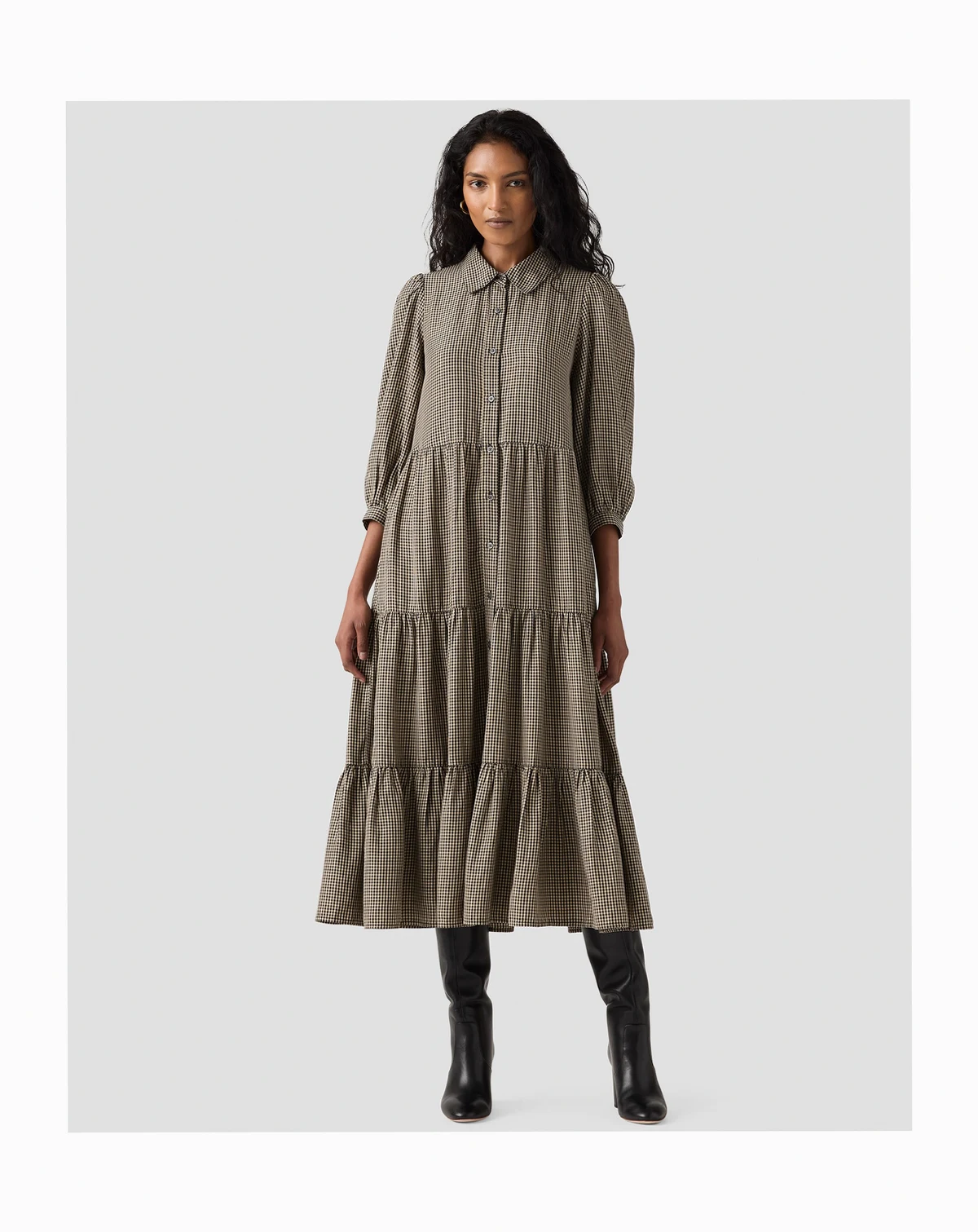 Women's Darla Collared Midi Dress