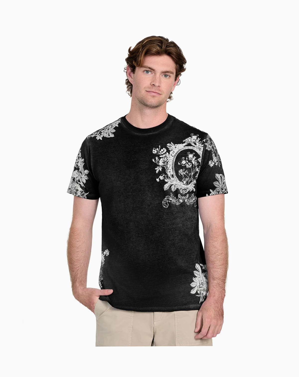 Men's Floral T-Shirt
