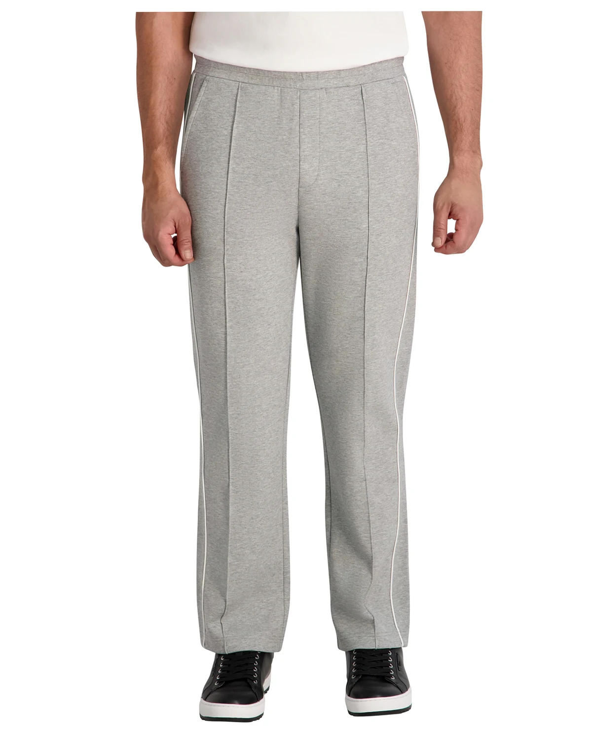 Men's Metal Logo Patch Track Pants