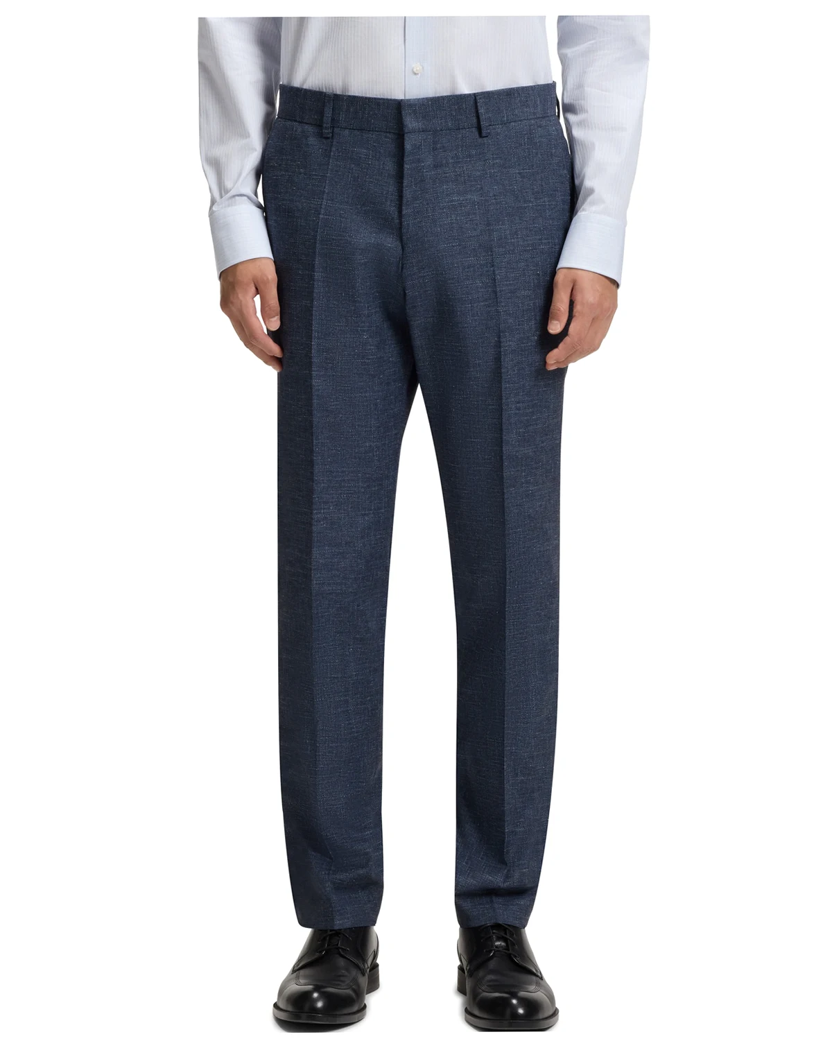 Men's Patterned Stretch Slim-Fit Pants