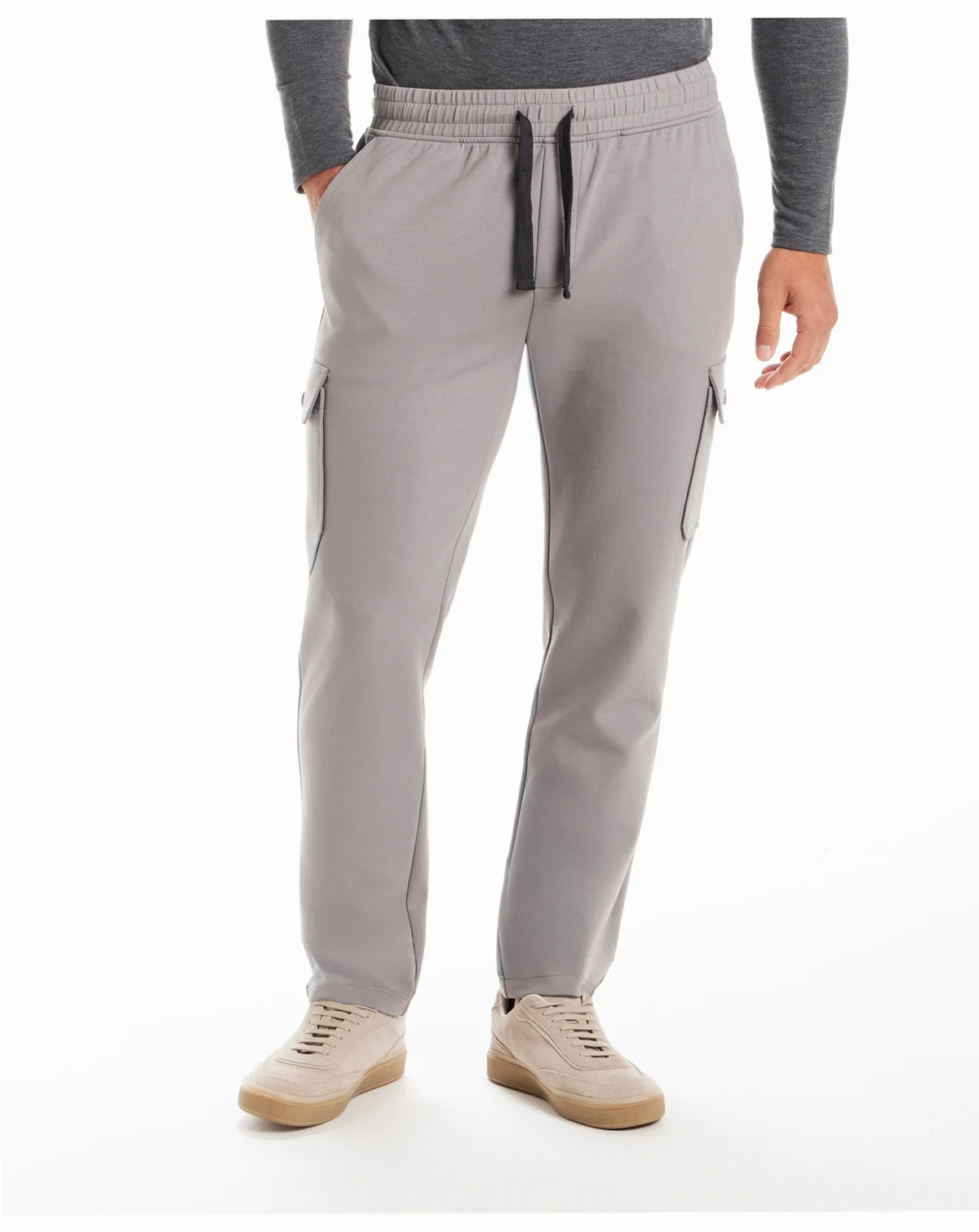 Men's Scuba Knit Cargo Jogger Pants
