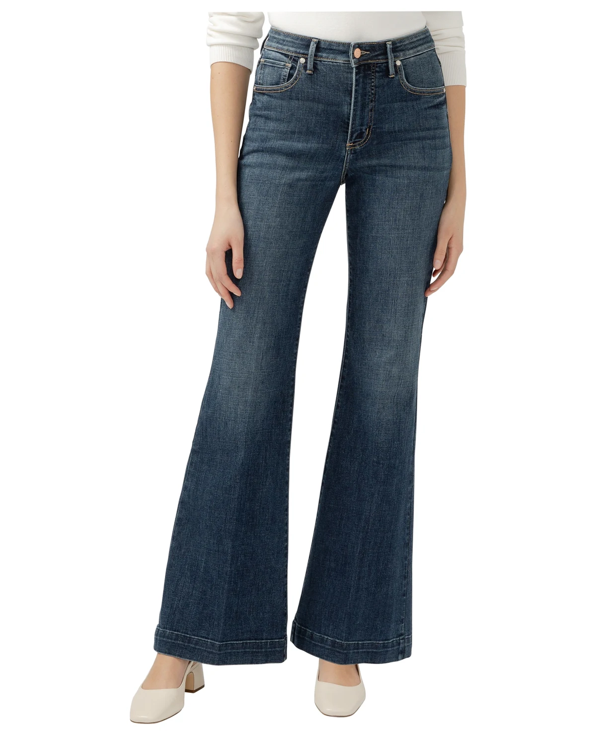 Women's Isbister High Rise Flare Luxe Stretch Jeans