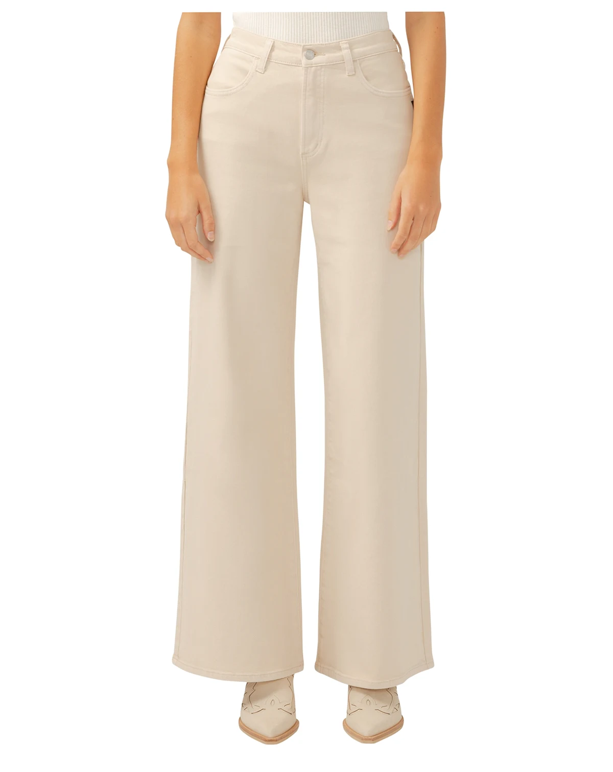 Women's Highly Desirable High Rise Ultra-Wide Leg Jeans