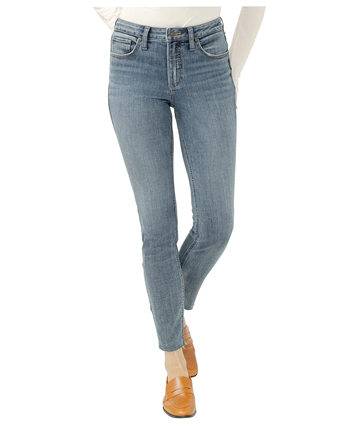 Women's Most Wanted Mid Rise Skinny Luxe Stretch Jeans