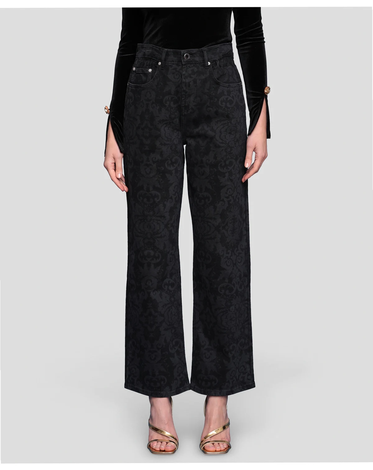 Women's High-Rise Elastic Cinched Jeans