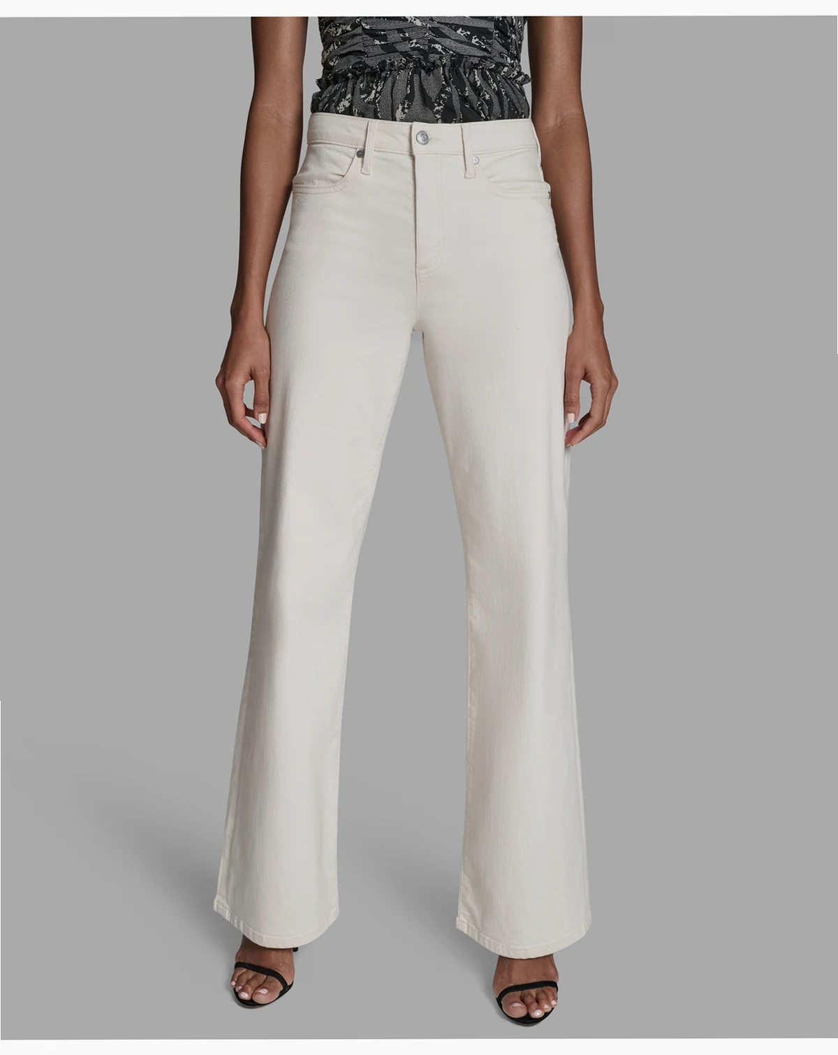 Women's Wide Leg Mid-Rise Jeans