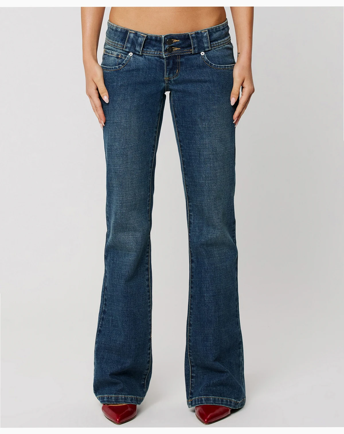 Women's 00 Super Low Kick Jeans