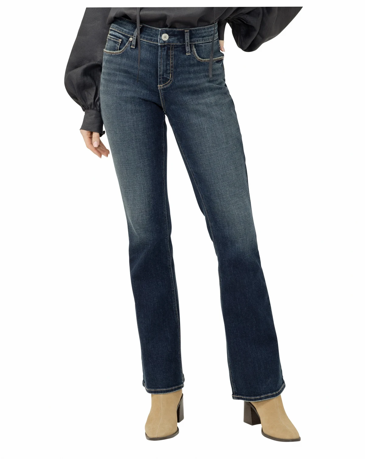Women's Elyse Mid-Rise Bootcut Jeans