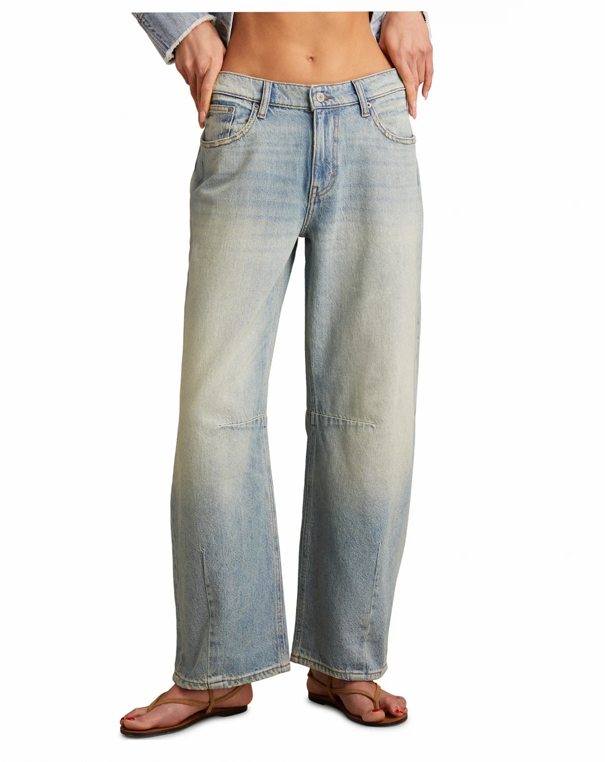 Women's Barrel Wide Leg Jeans
