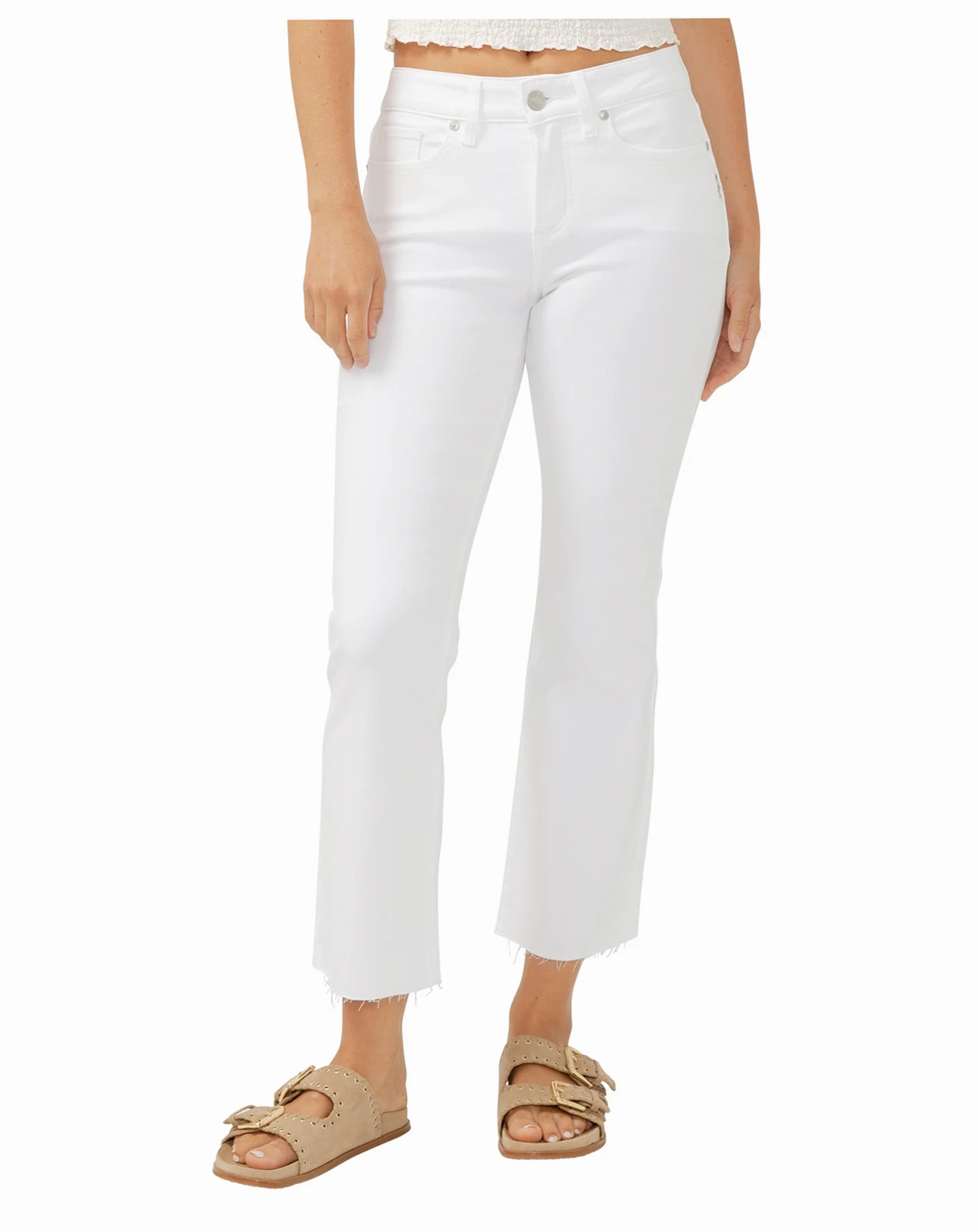 Women's Suki Mid Rise Curvy Fit Kick Flare Jeans