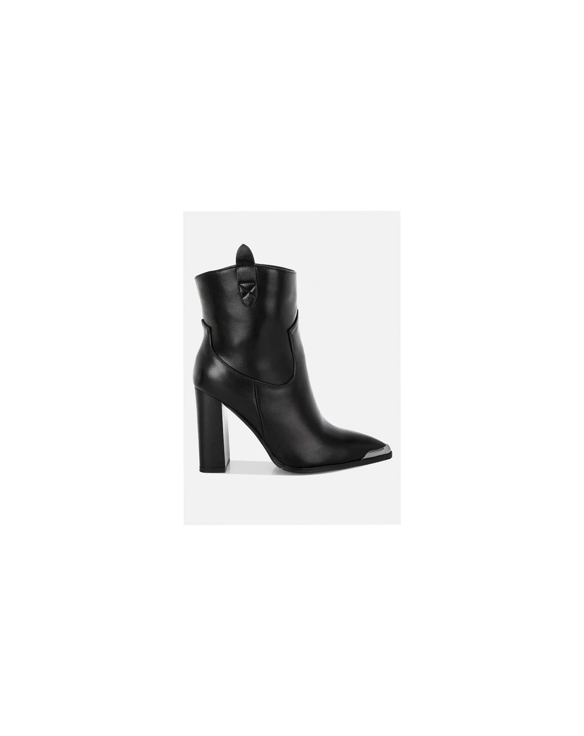 Womens Hatter Pointed Toe Faux Leather Boots