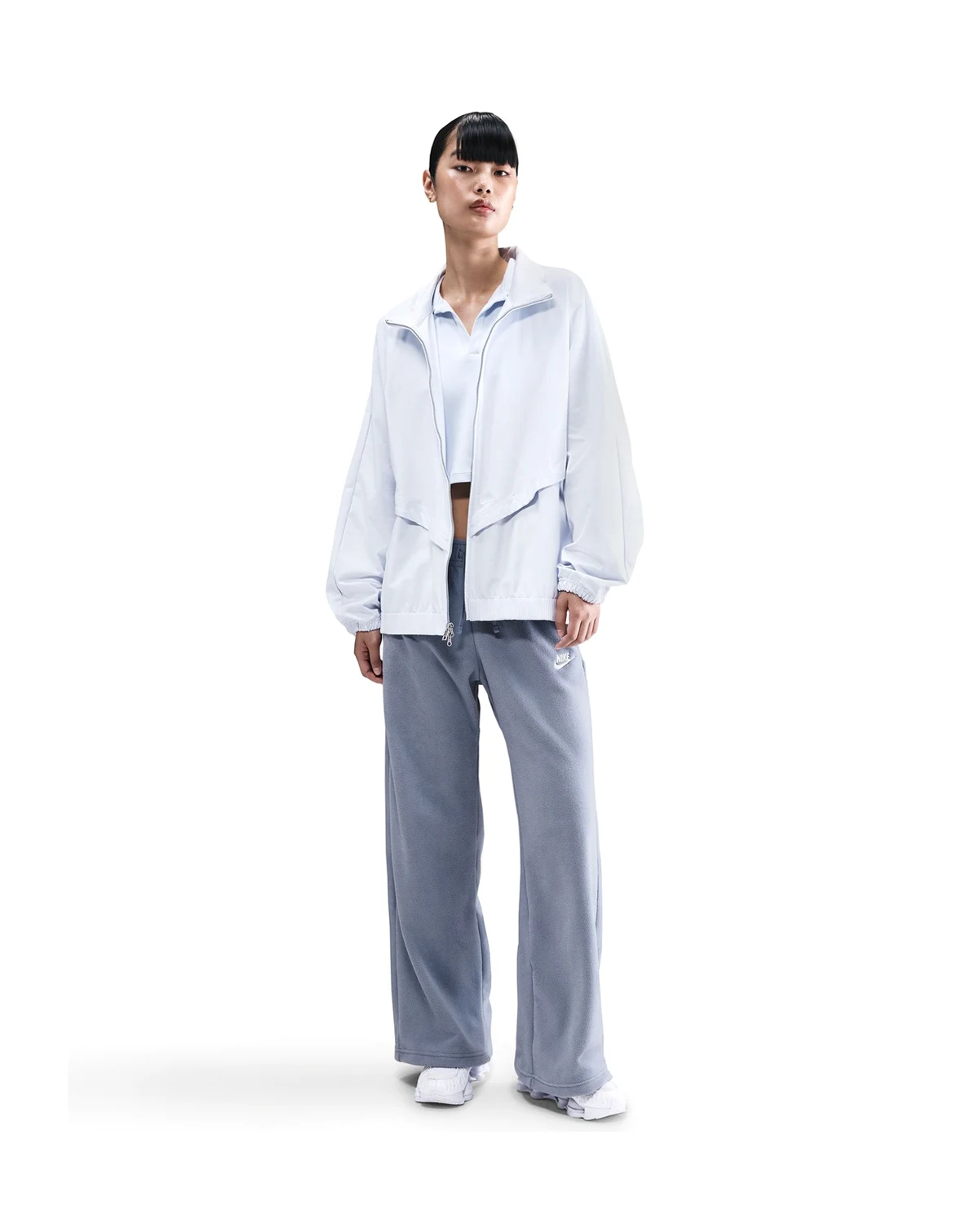 Women's Polar Club Fleece Mid-Rise Wide-Leg Pants