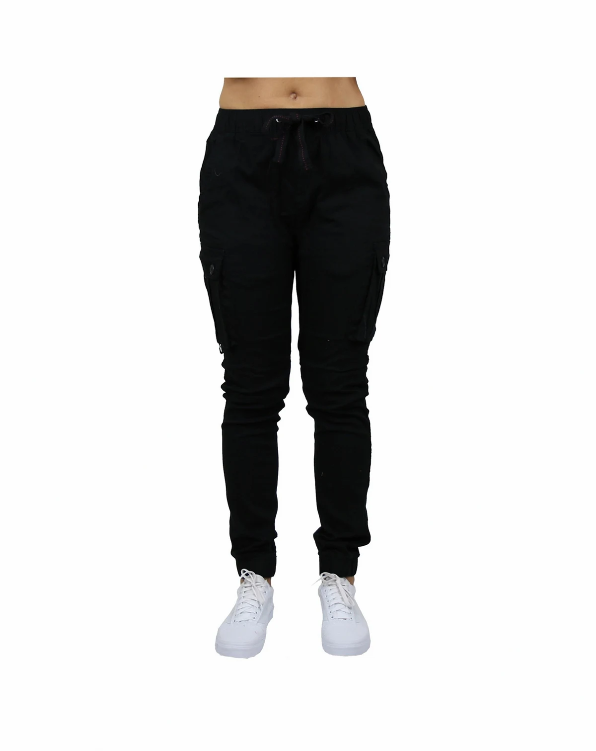 Women's Loose Fit Cotton Stretch Twill Cargo Joggers