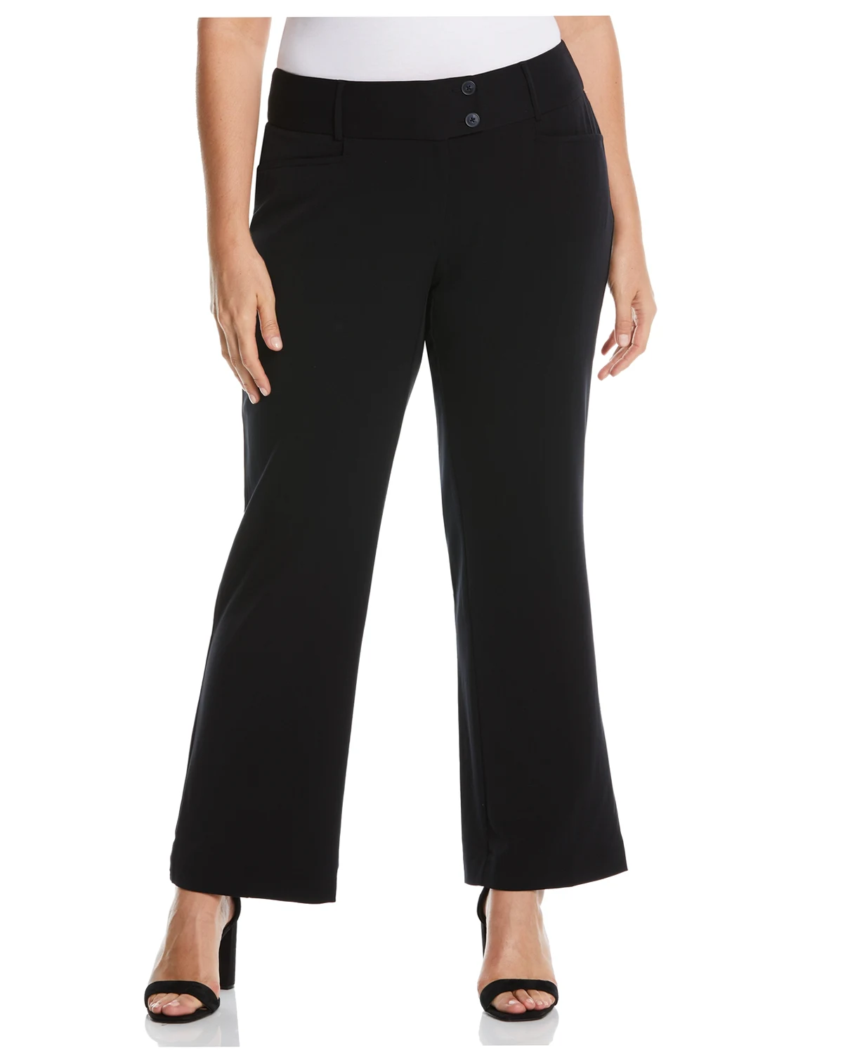 Plus Size Curvy Fit Bootcut Pant
