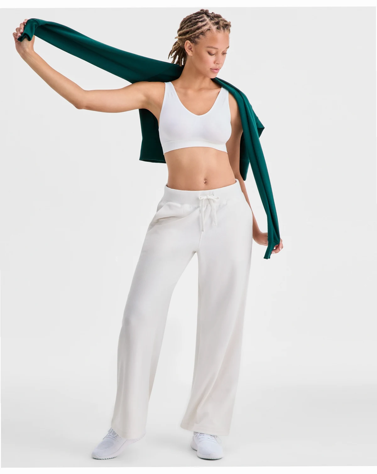 Women's Butter Fleece Drawstring-Waist Pants, Macy's Exclusive