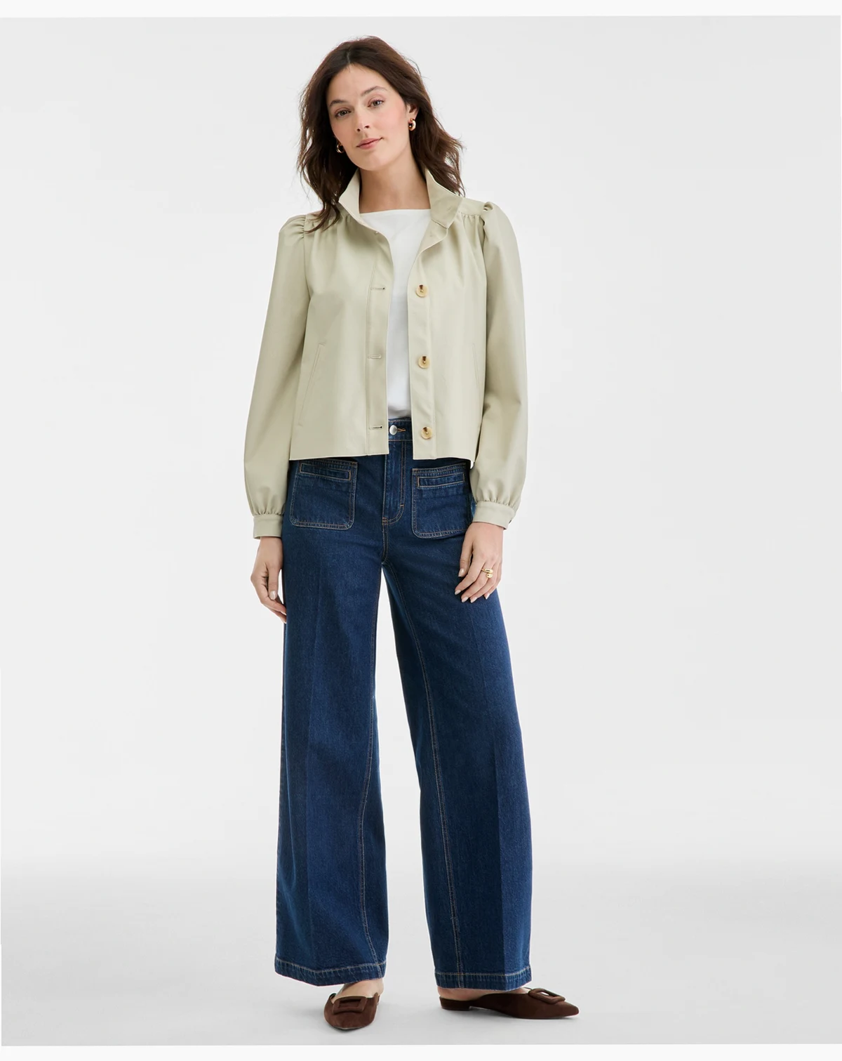 Women's Femme Cropped Faux Leather Jacket, Macy's Exclusive