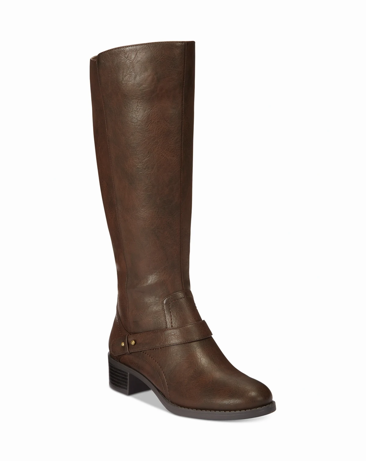 Jewel Wide-Calf Riding Boots