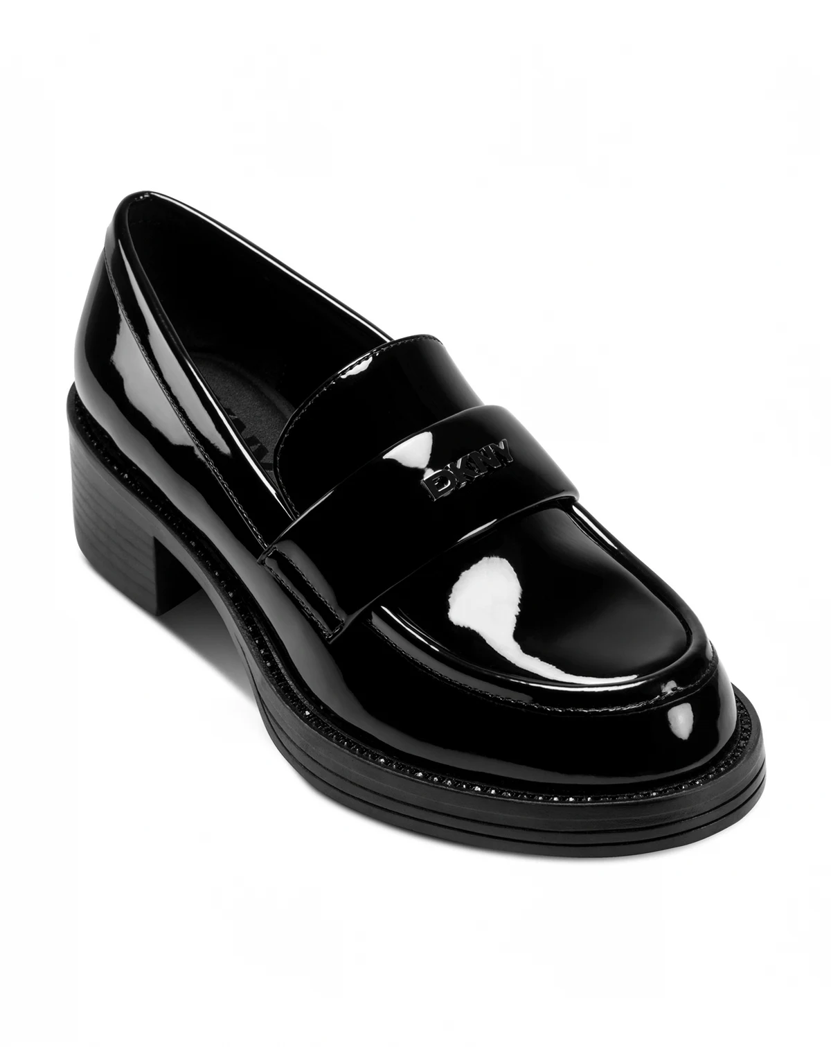 Civelli Heeled Round Toe Slip-on Loafers