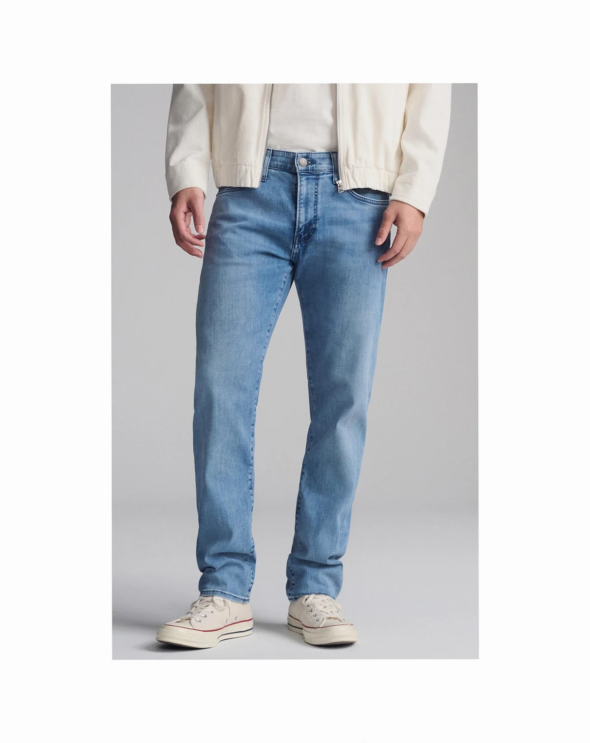 Men's Mavi Jake Slim Leg In Light Tonal Brushed Supermove