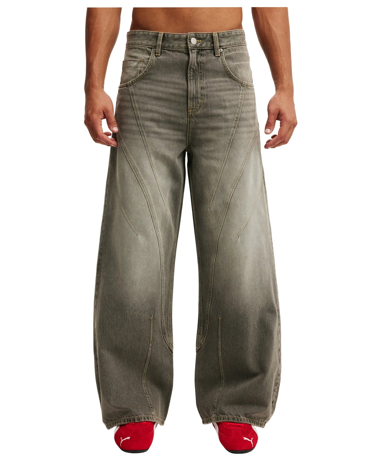 Men's Super Baggy Balloon Jeans
