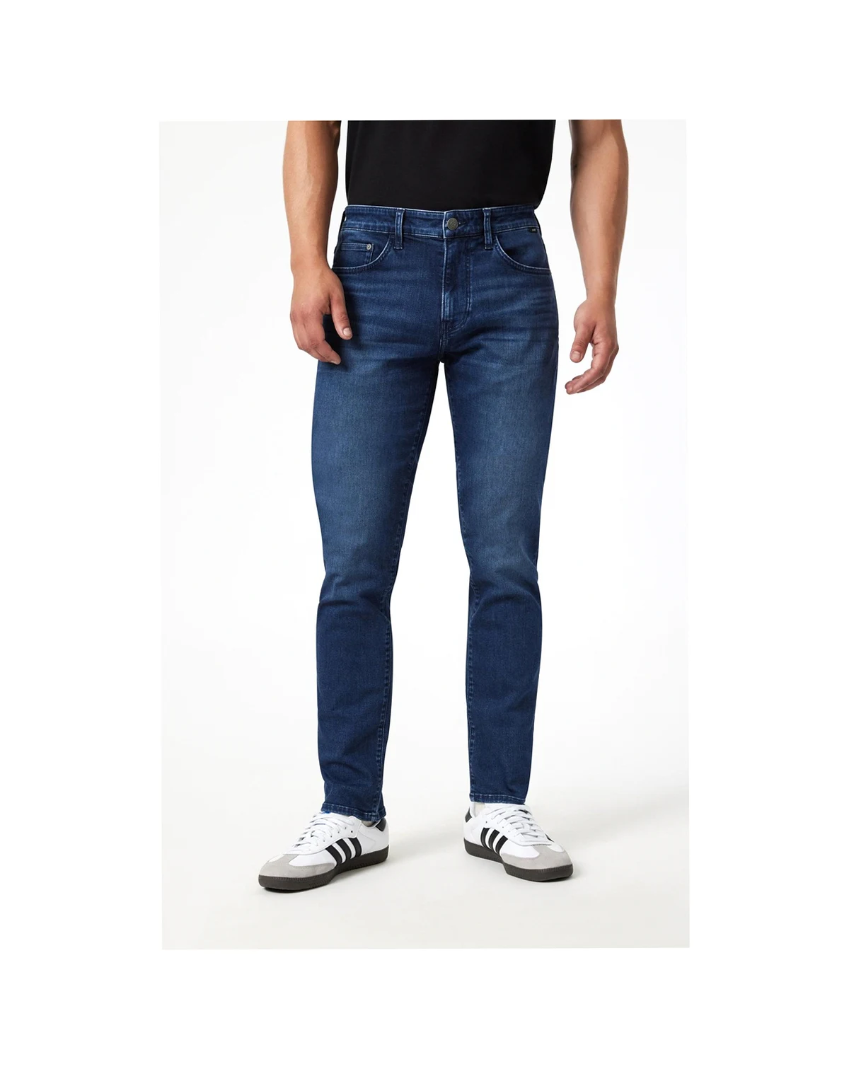 Men's Mavi Jake Slim Leg In Dark Supermove Jeans