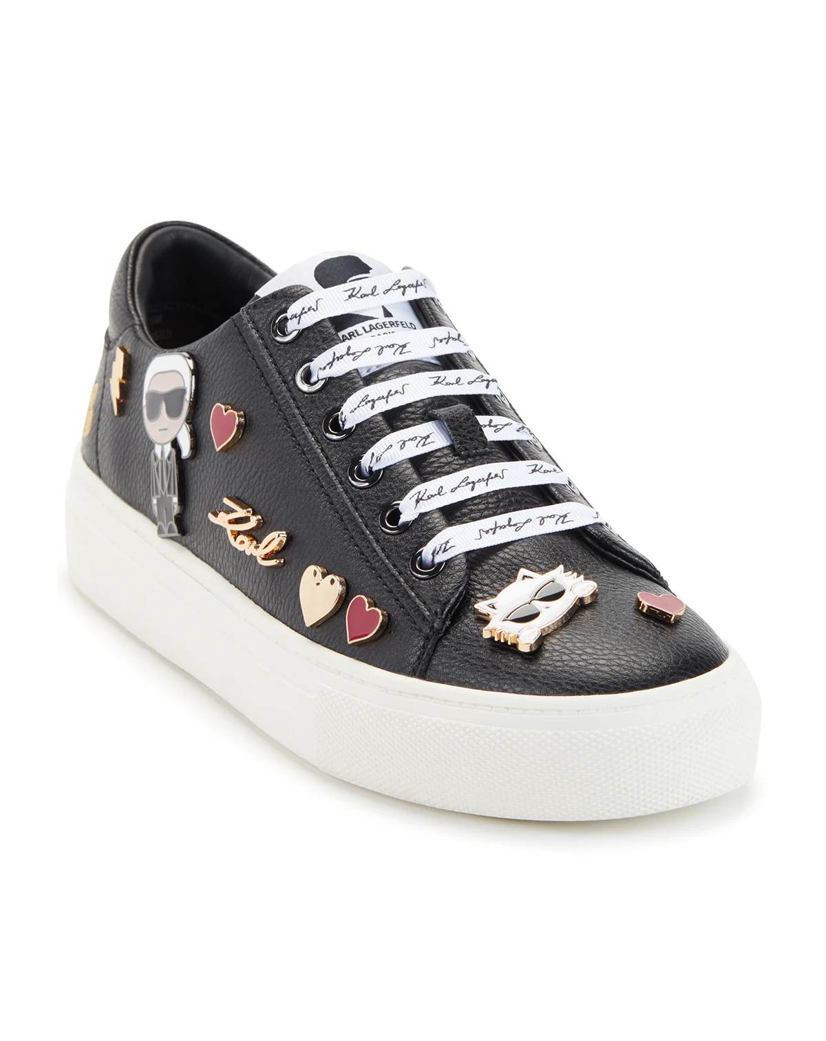 Cate Pins Lace-Up Platform Sneakers