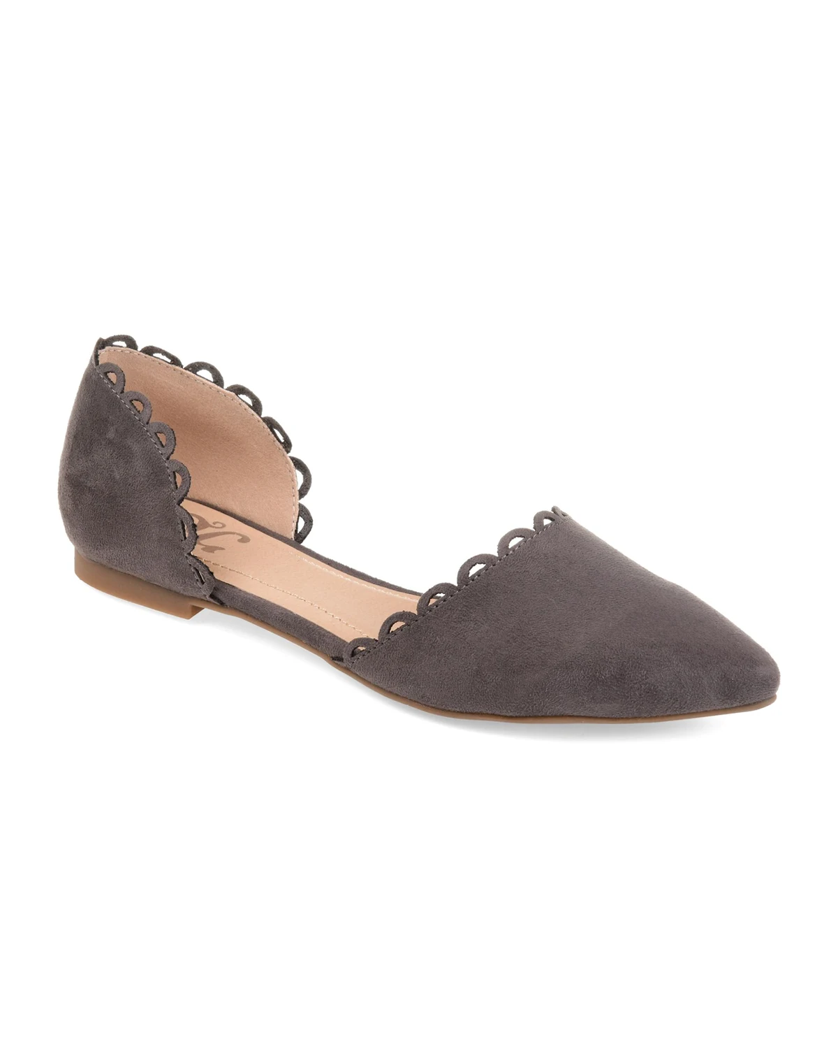 Women's Jezlin Scalloped Pointed Toe Flats