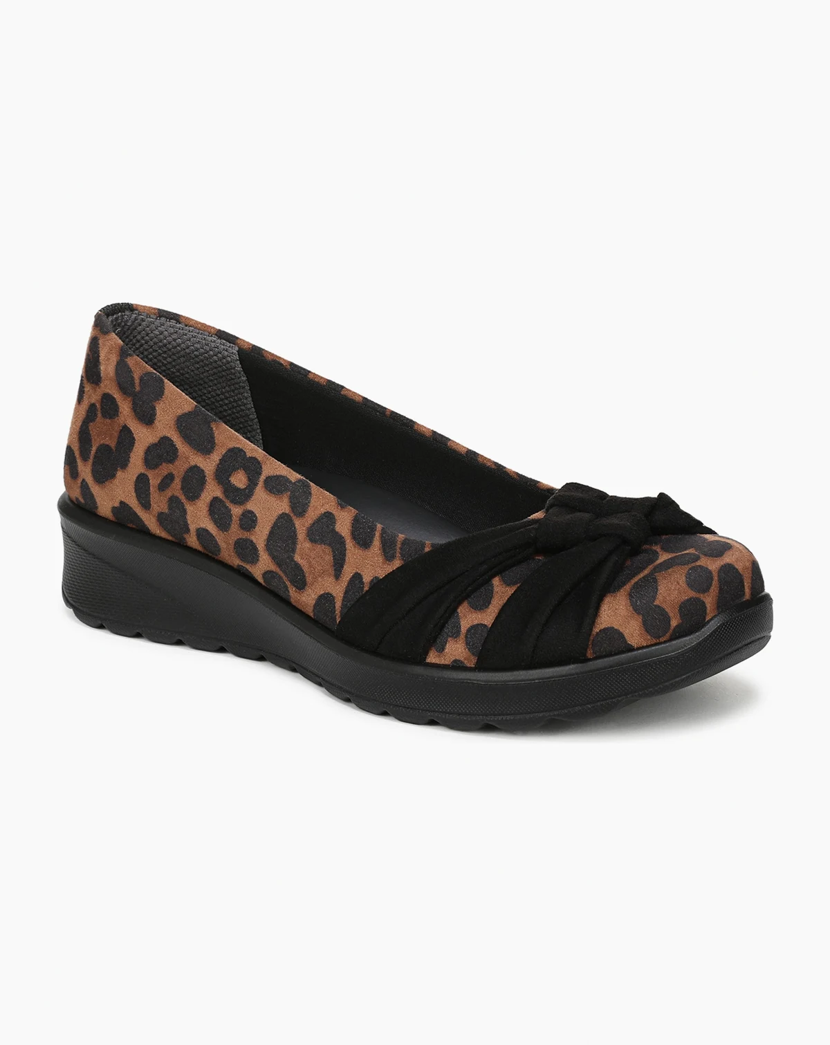 Women's Glamour Round Toe Ballerina Flats