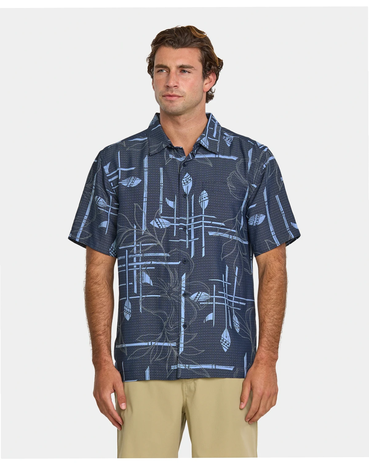 Quiksilver Men's Paddle Out Short-Sleeve Shirt