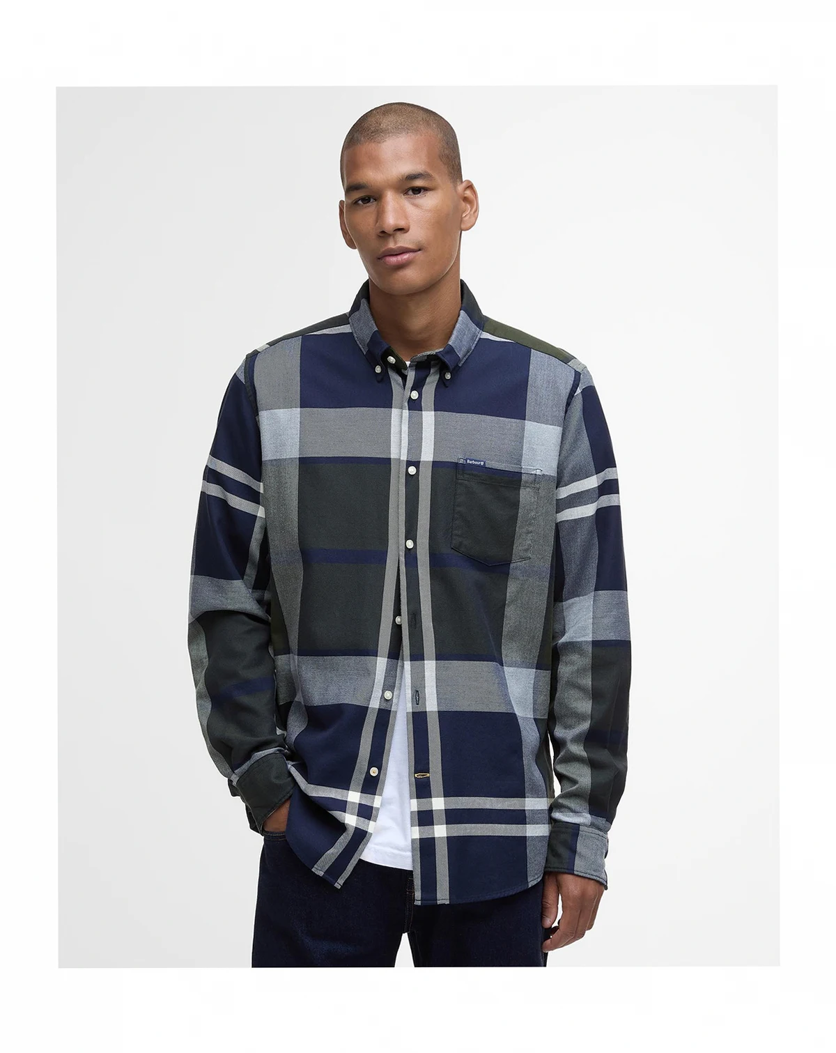 Men's Dunoon Tartan Tailored-Fit Shirt