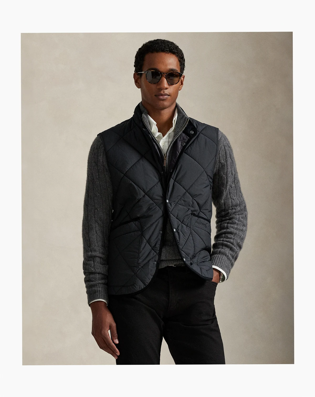 Men's Hurston Diamond-Quilted Vest