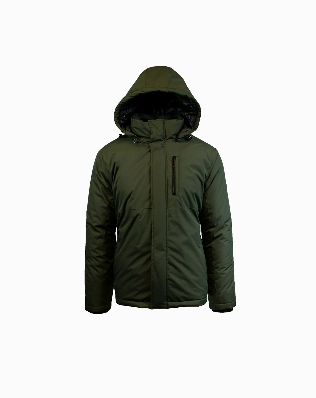 Spire By Galaxy Men's Heavyweight Presidential Tech Jacket with Detachable Hood