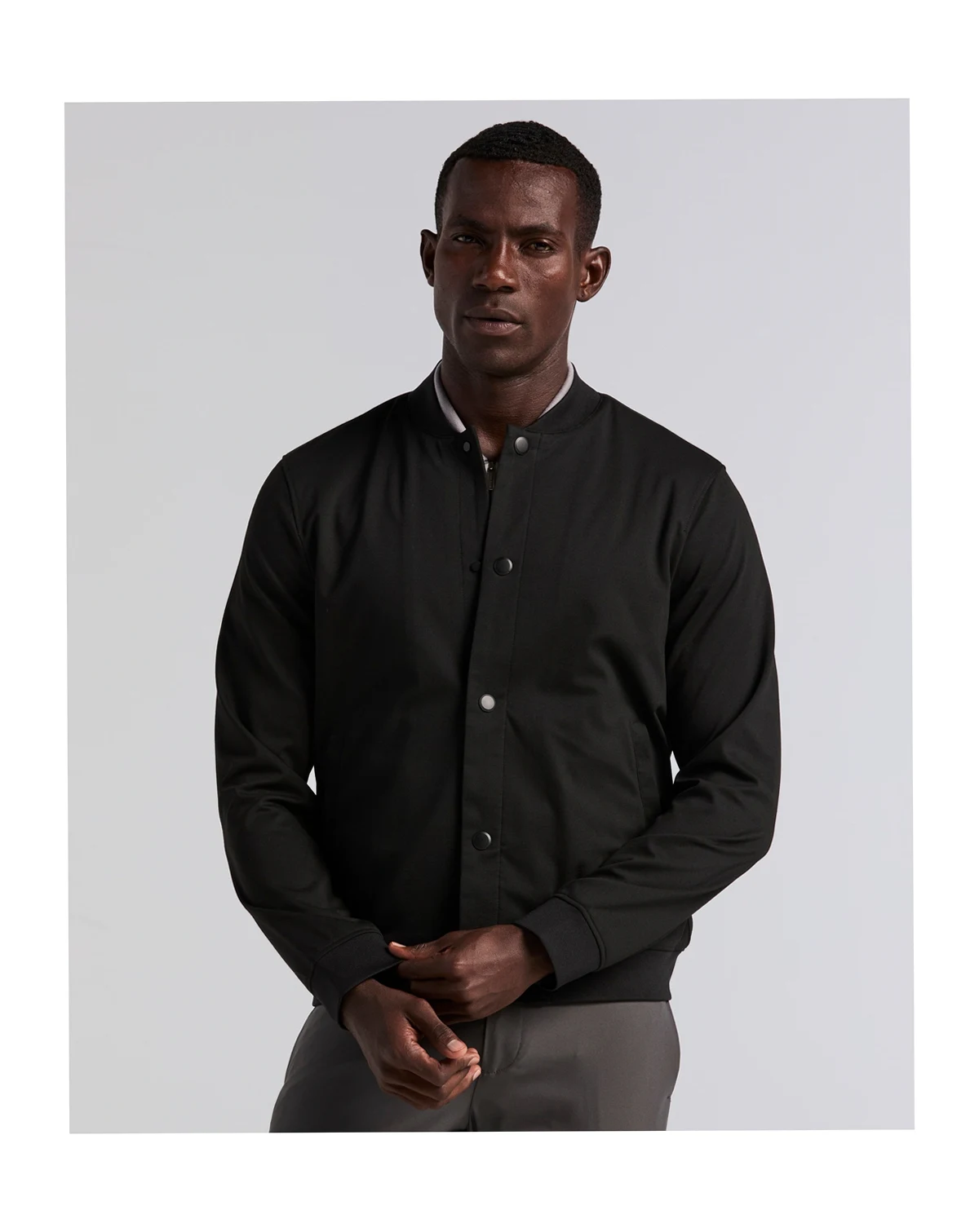 Men's Stand Collar Jacket