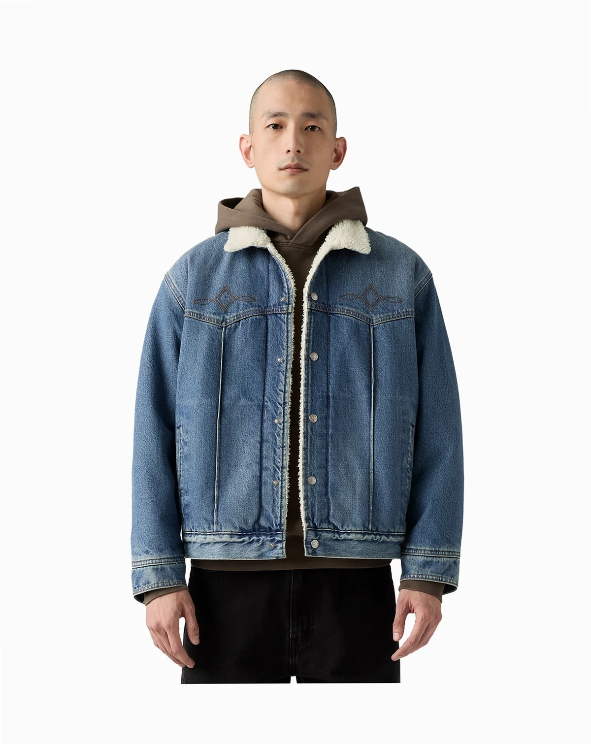 Premium Men's Western Sherpa Trucker