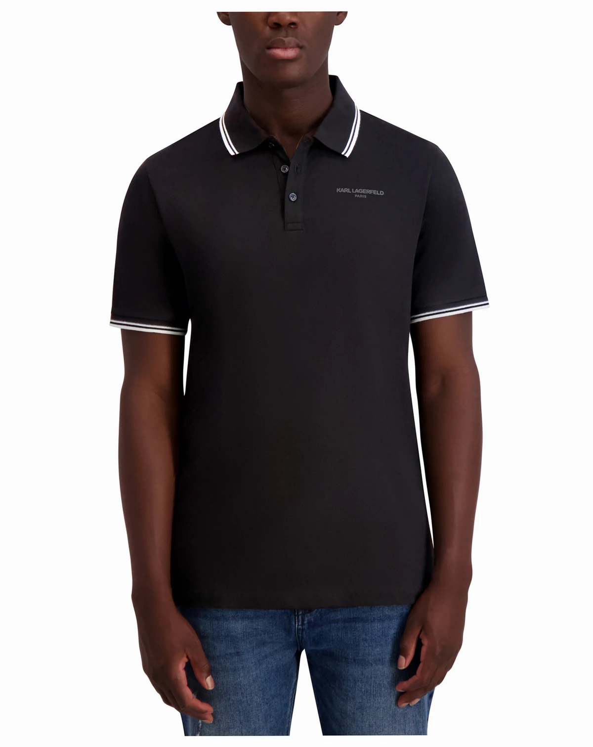 Men's Regular-Fit Tipped Polo Shirt