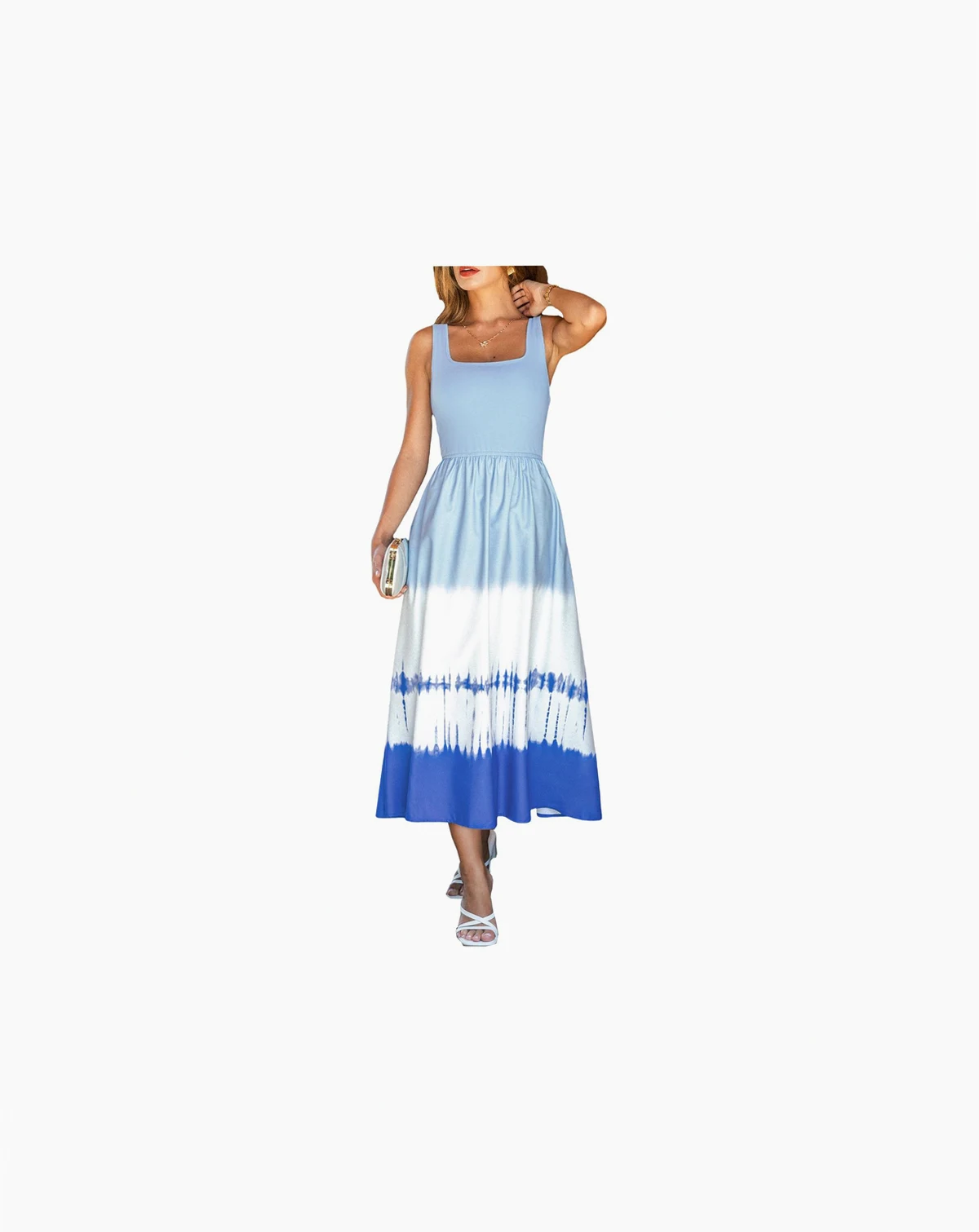 Women's Lovely Day Ombre Midi Beach Dress