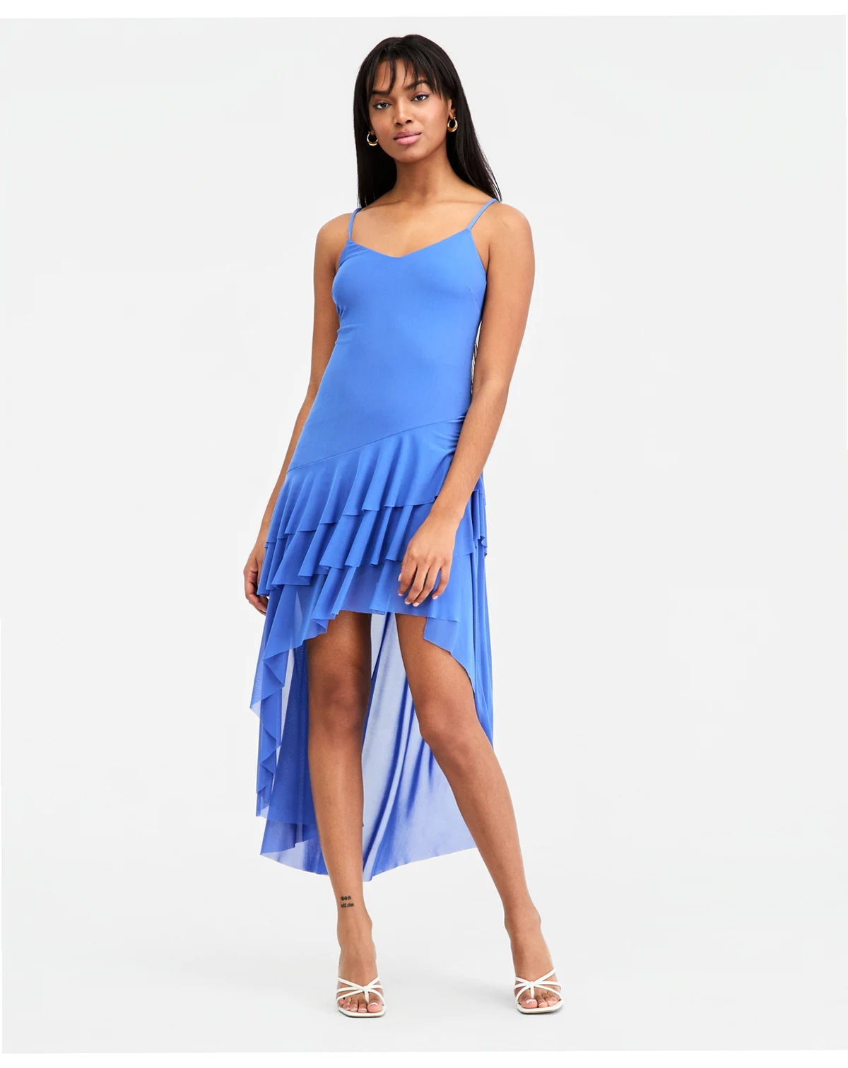 Women's Tiered High-Low Dress, Macy's Exclusive