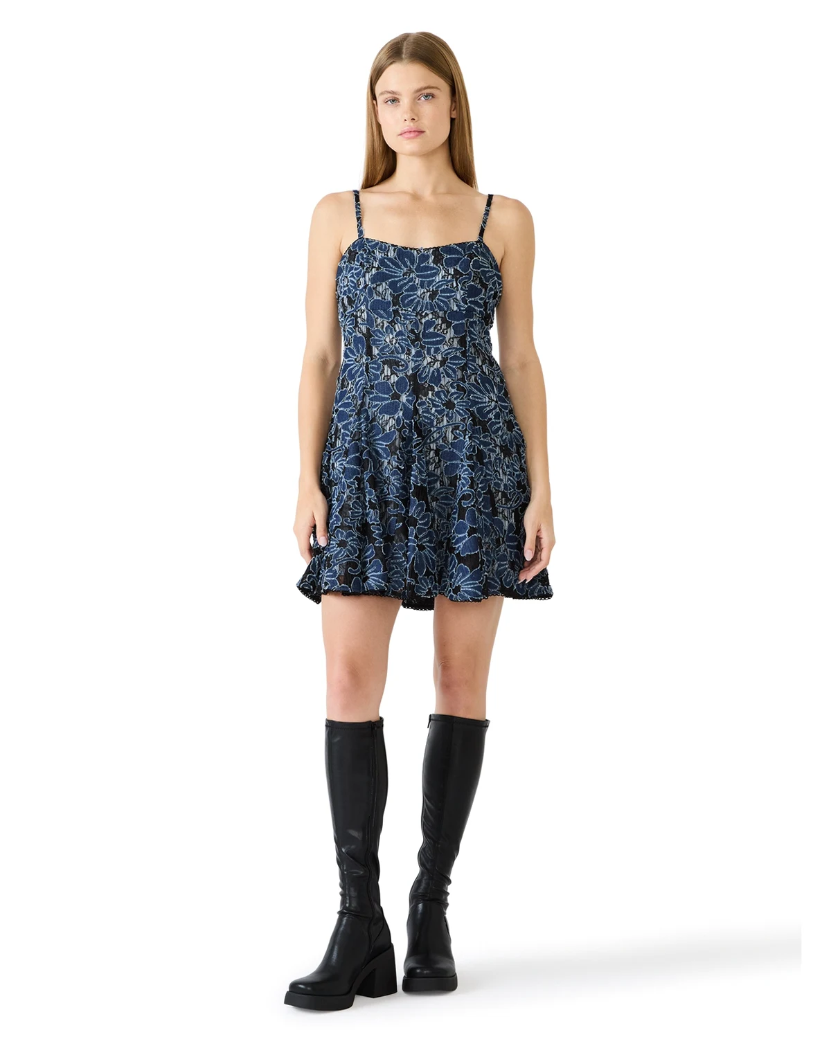 Sweetheart Neck Ender Dress