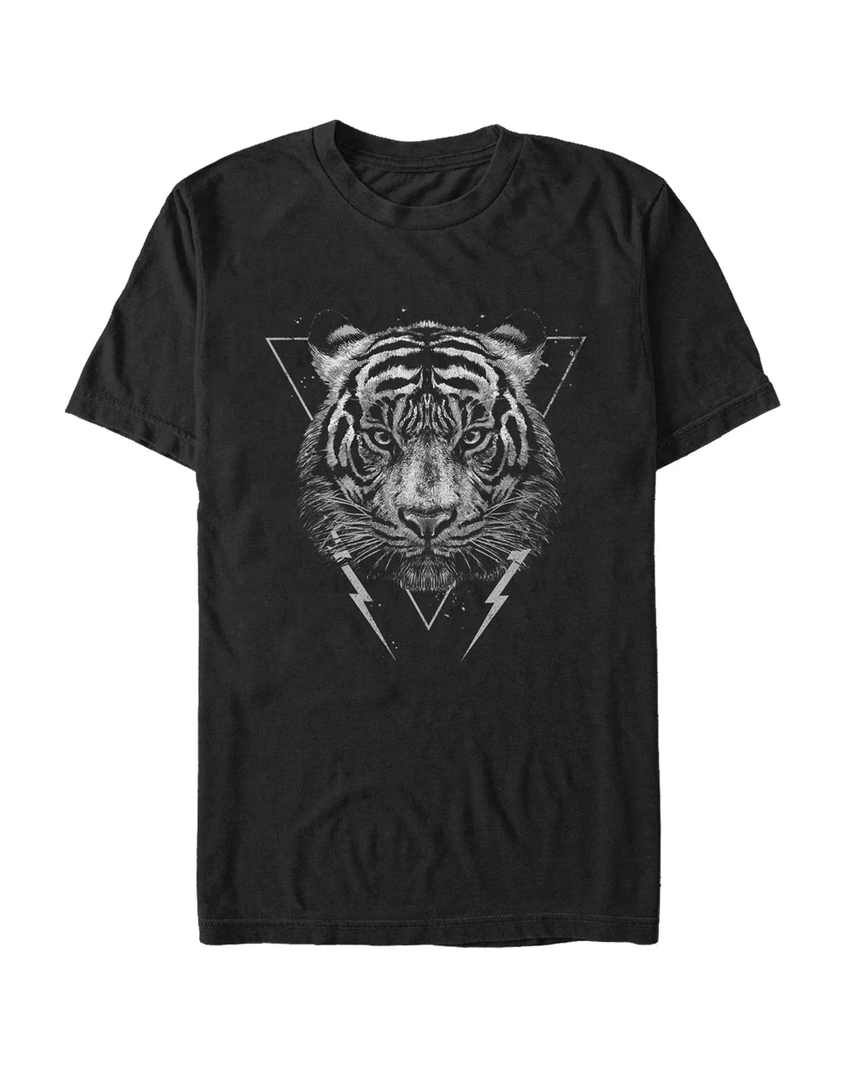 Grunge Tiger Men's Short Sleeve T-Shirt
