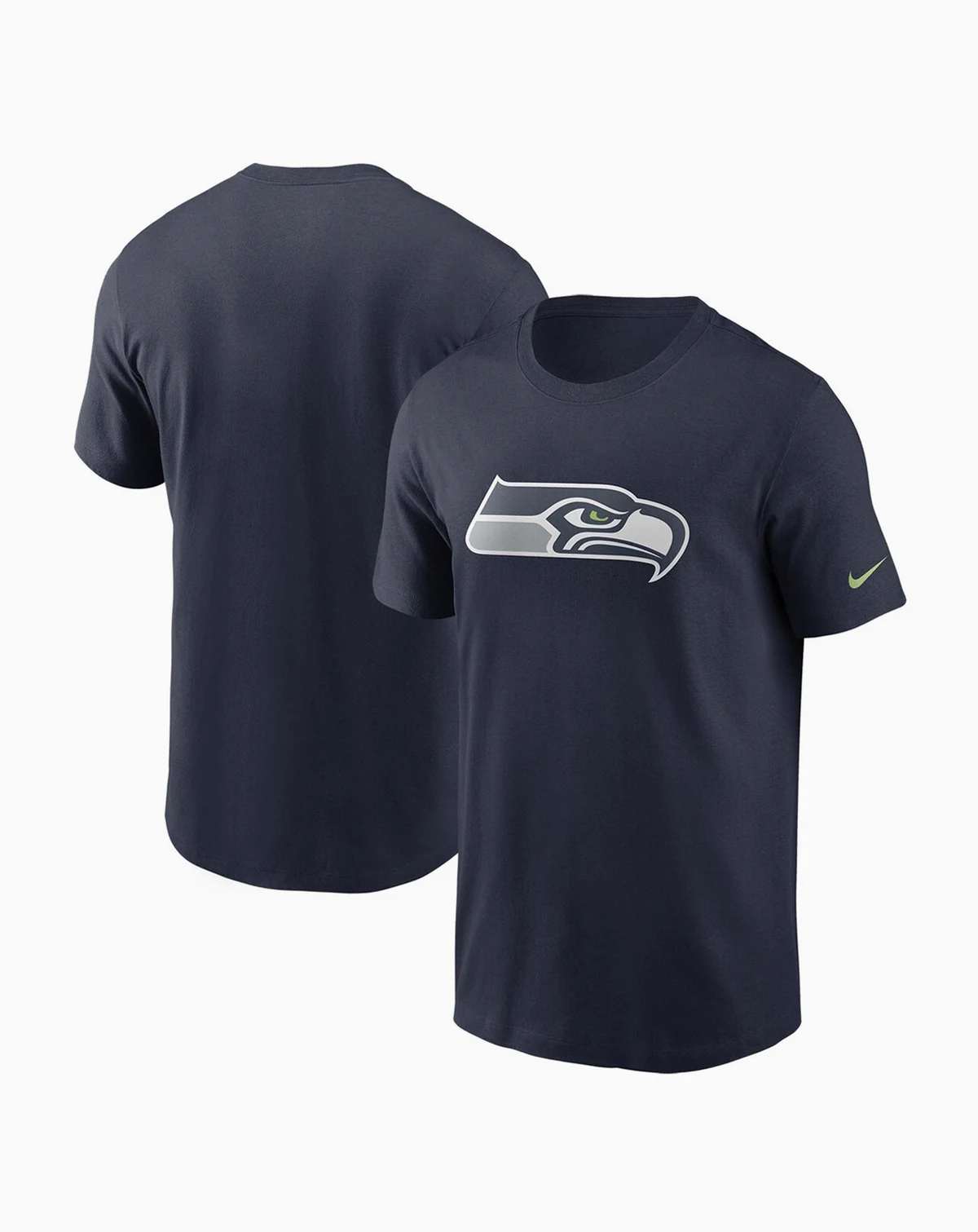 Men's College Navy Seattle Seahawks Primary Logo T-shirt