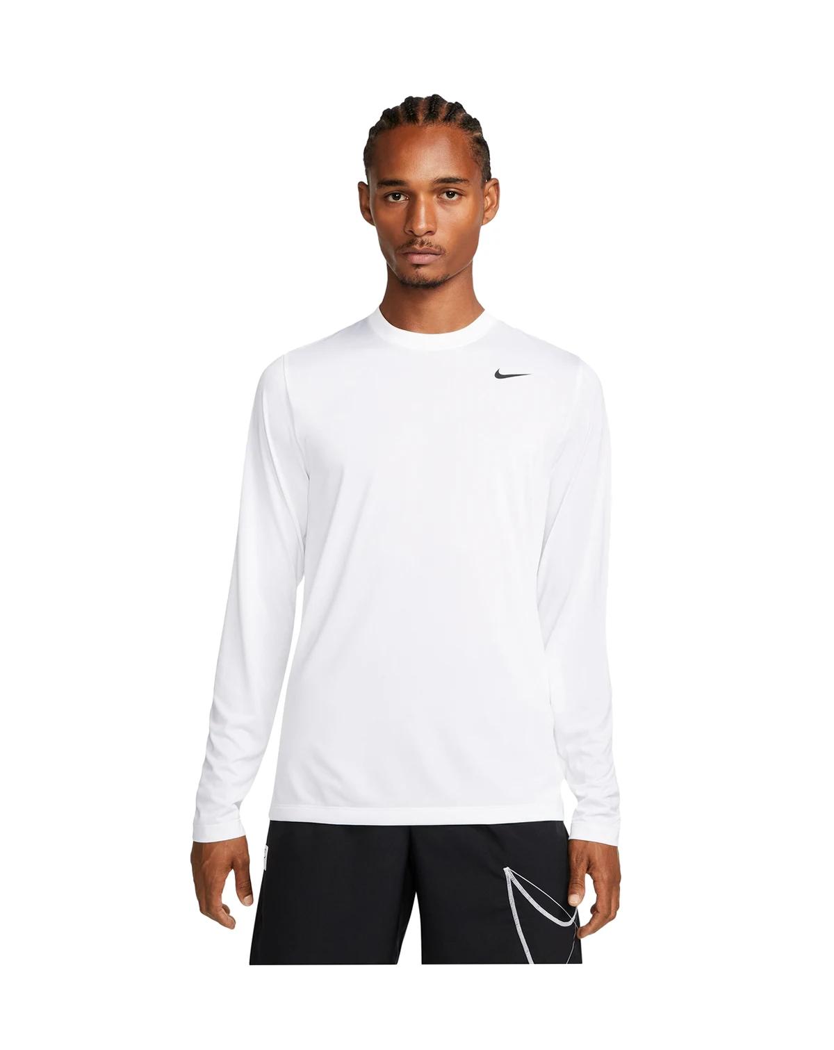 Men's Relaxed-Fit Long-Sleeve Fitness T-Shirt