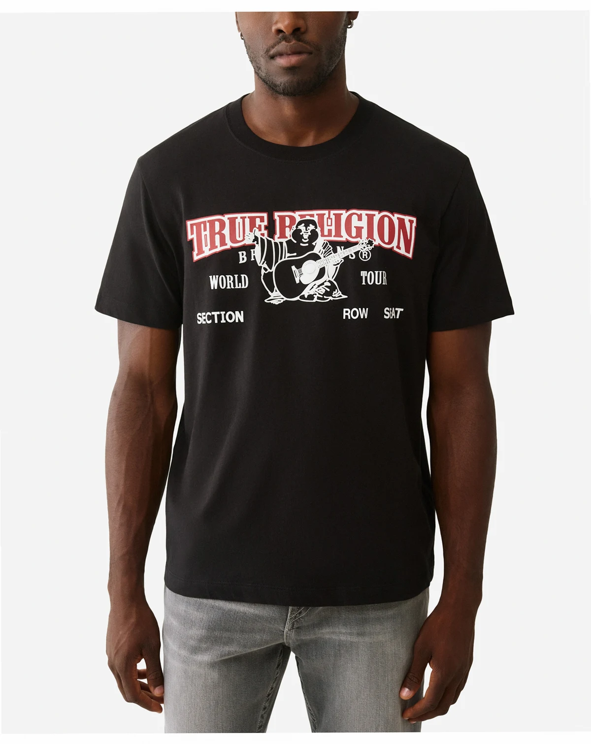 Men's World Tour Heritage Logo Crewneck T-Shirt