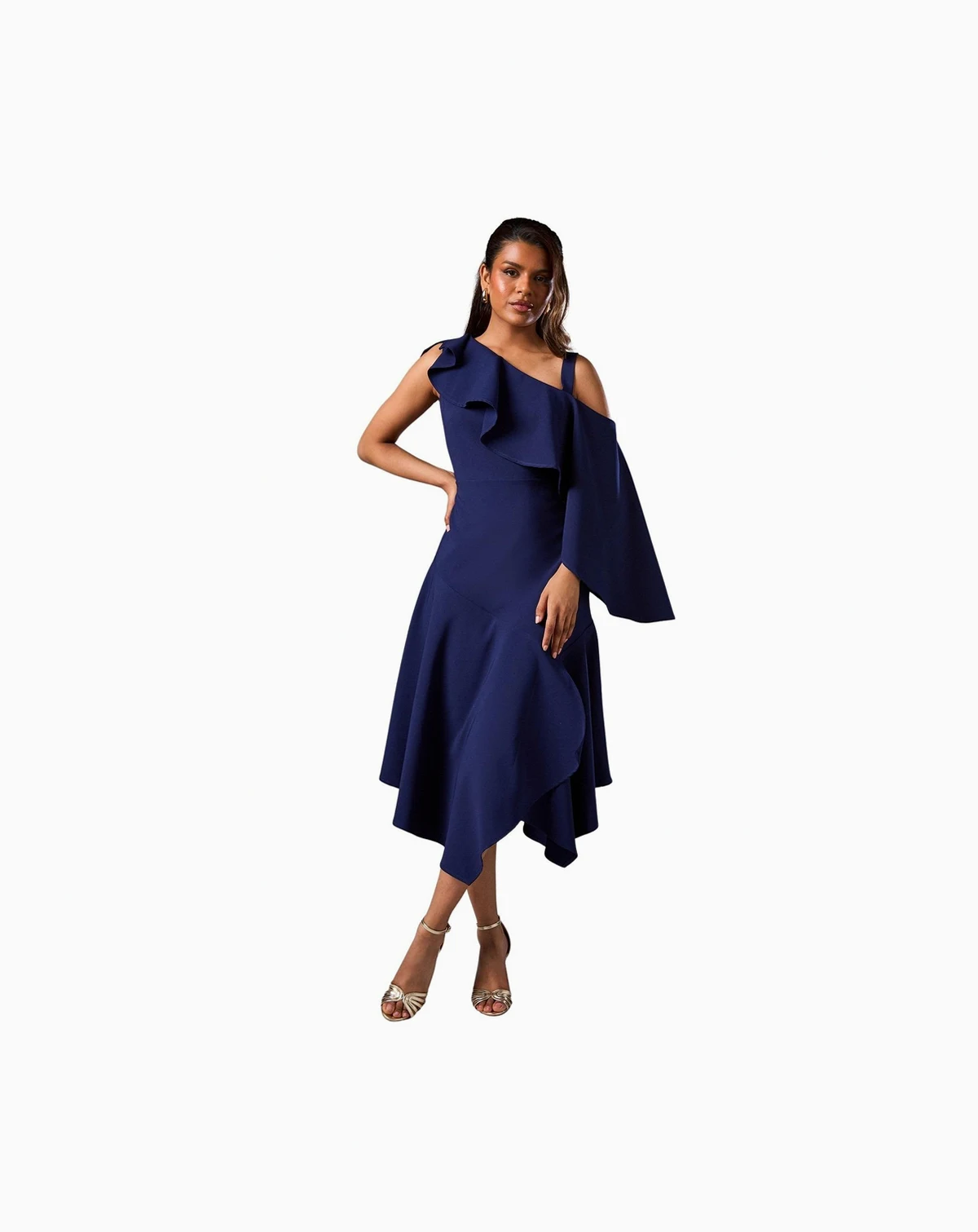 Women's Midi Wedding Guest Dress