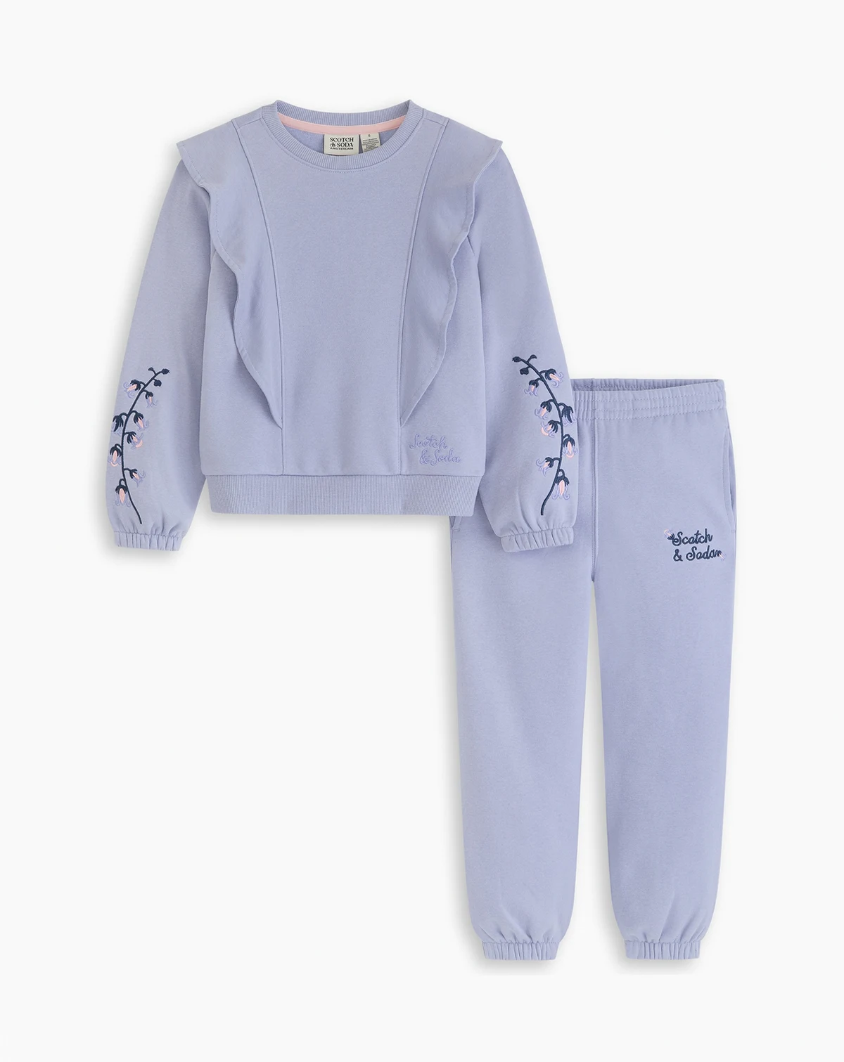 Toddler Girls' 2T-4T Long-Sleeve Top and Jogger, 2-Piece Set