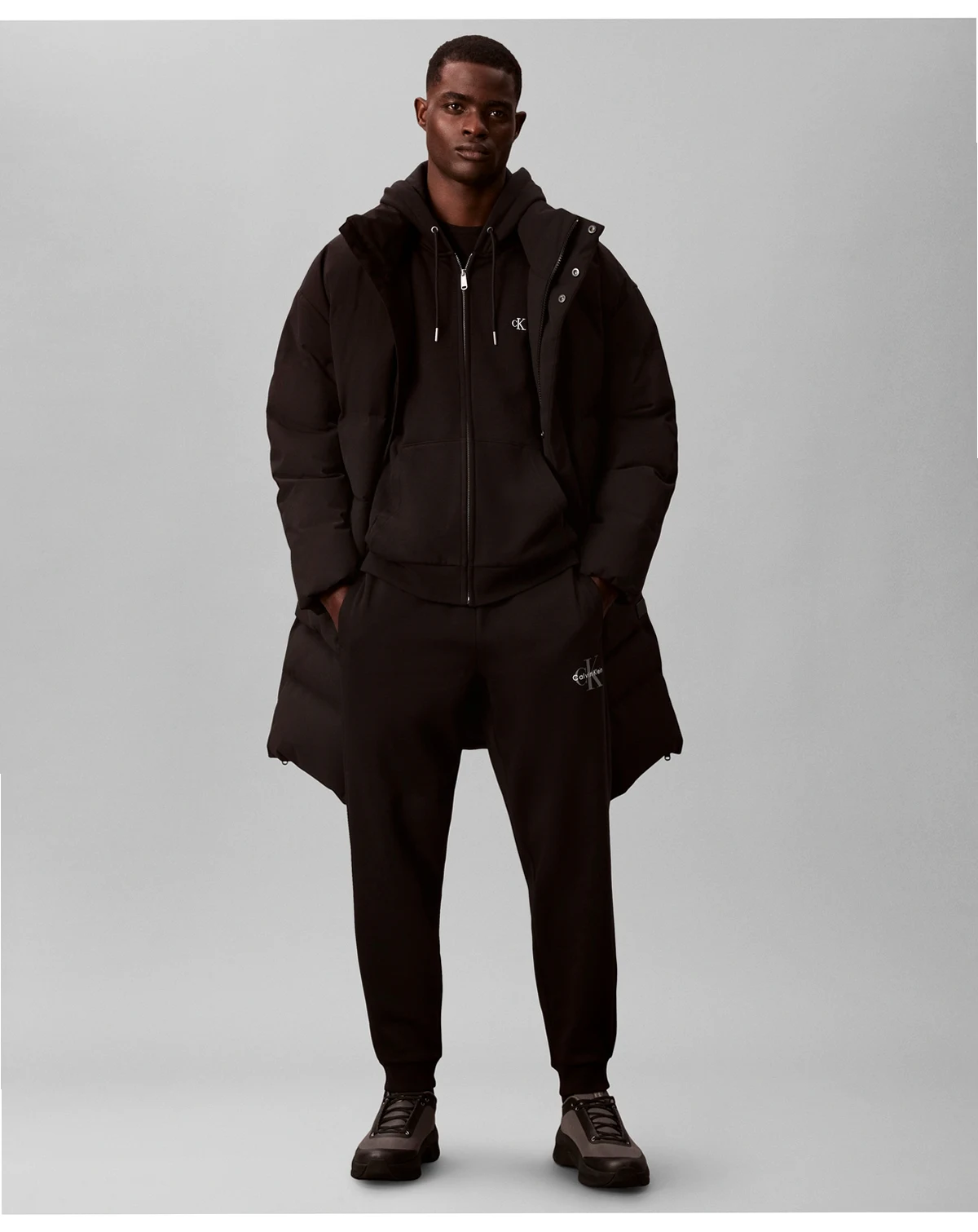 Men's Monogram Logo Fleece Joggers